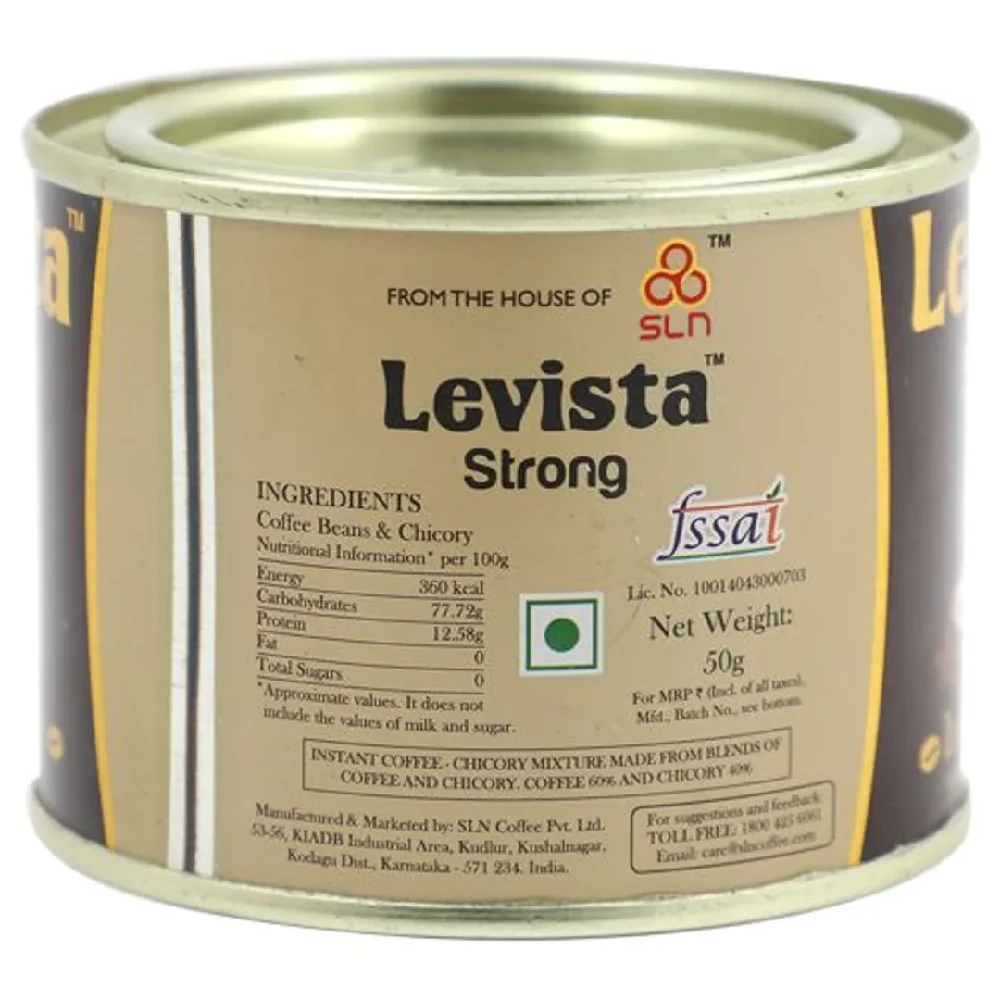 LEVISTA Strong Coffee, 50 g Can-3.webp